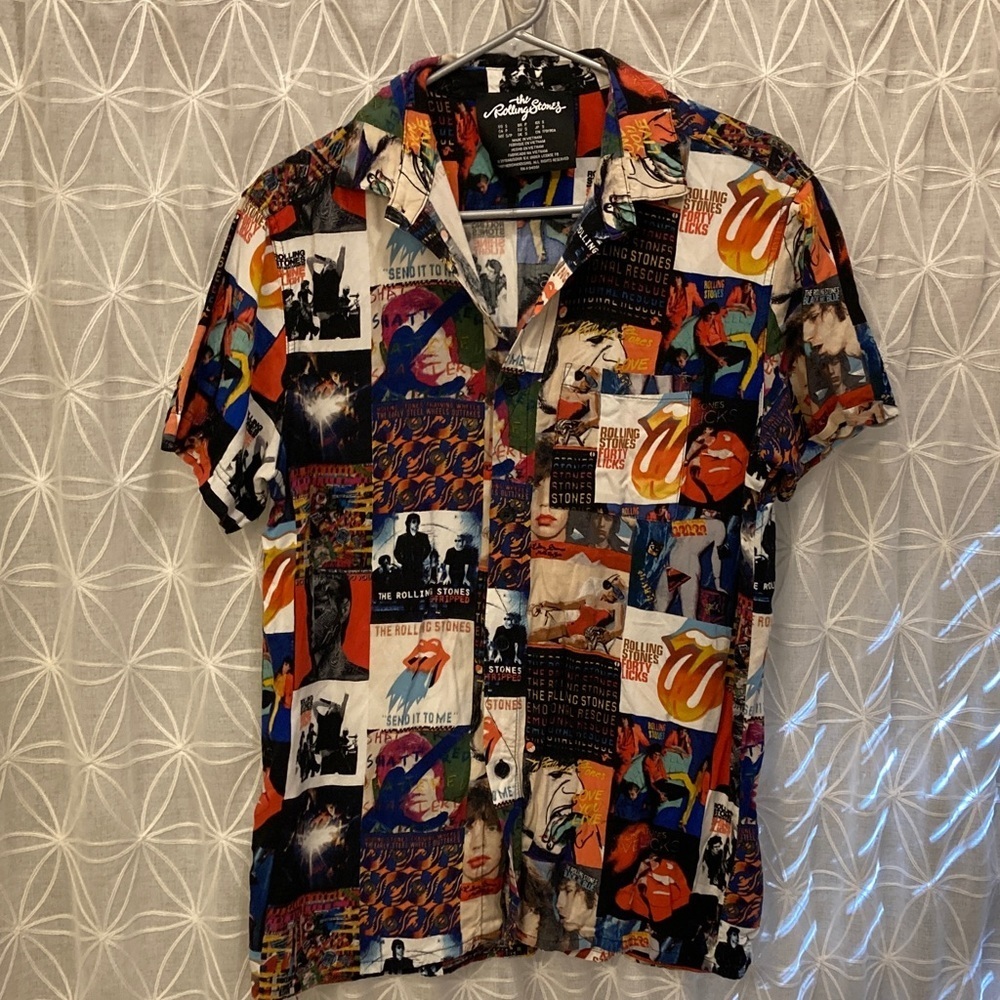 The Rolling Stones Button Down Shirt
